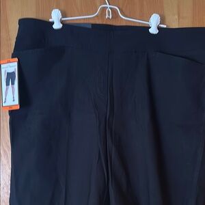 Black pull on shorts